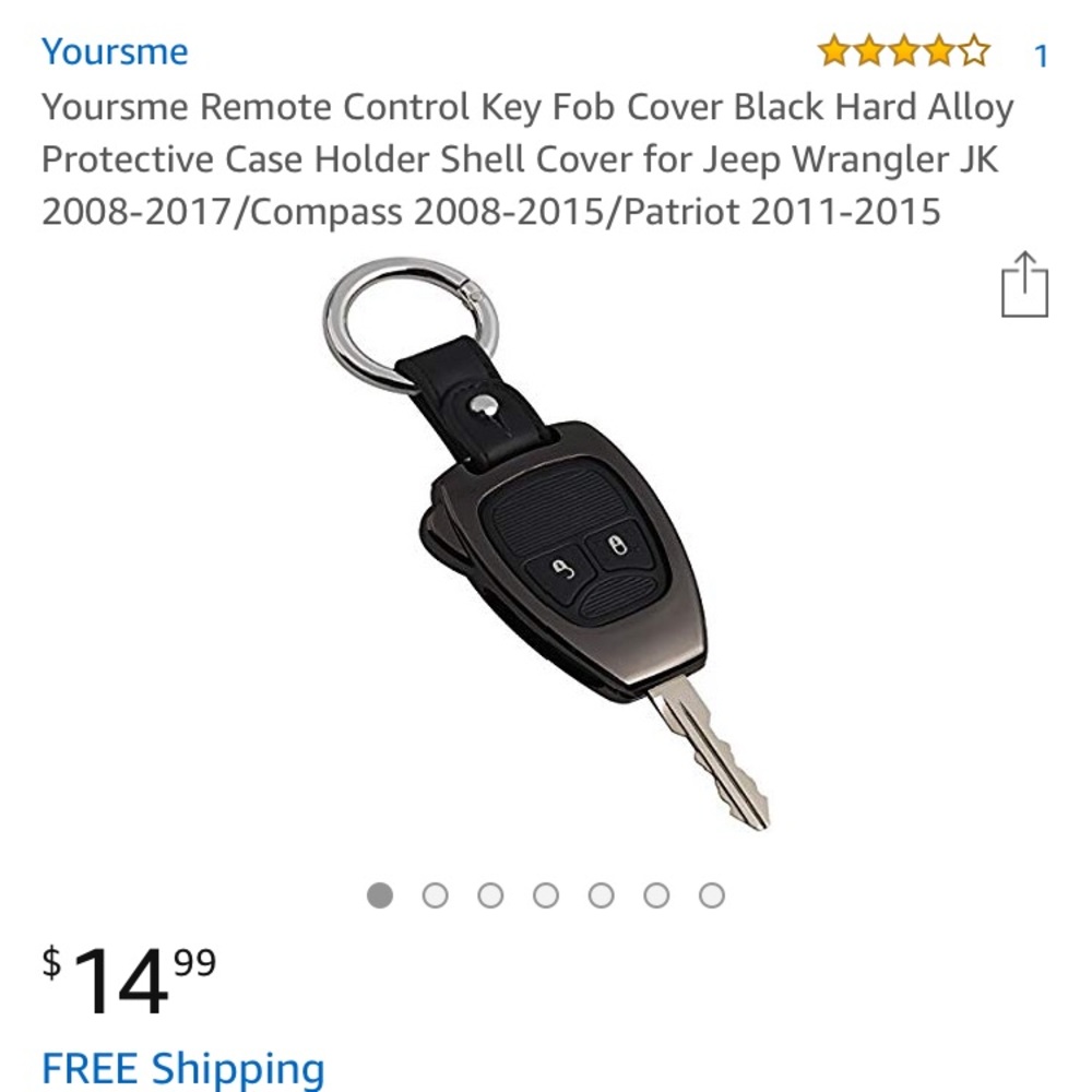 Jeep wrangler key protector